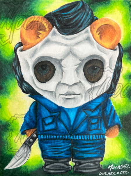 Bear Myers - 4.5" x 6" Cardstock