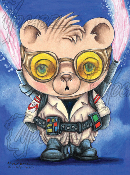 Ghoul Buster - 4.5" x 6" Cardstock