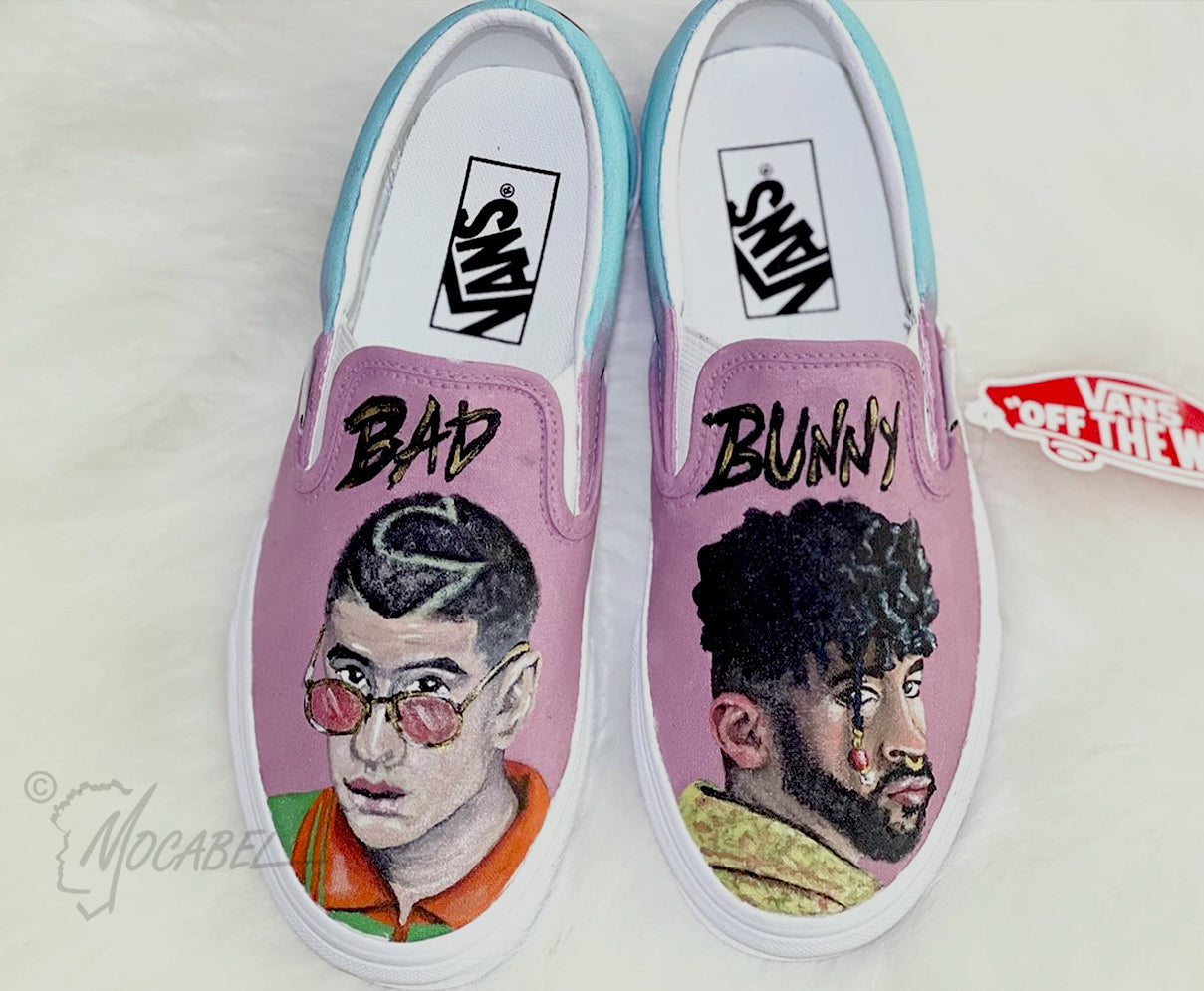 Custom Portrait Art Vans