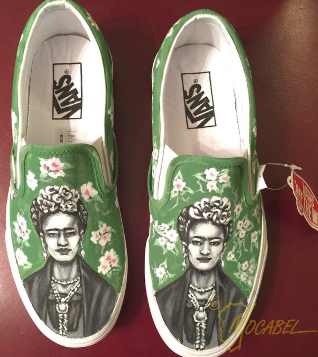 Custom Portrait Art Vans