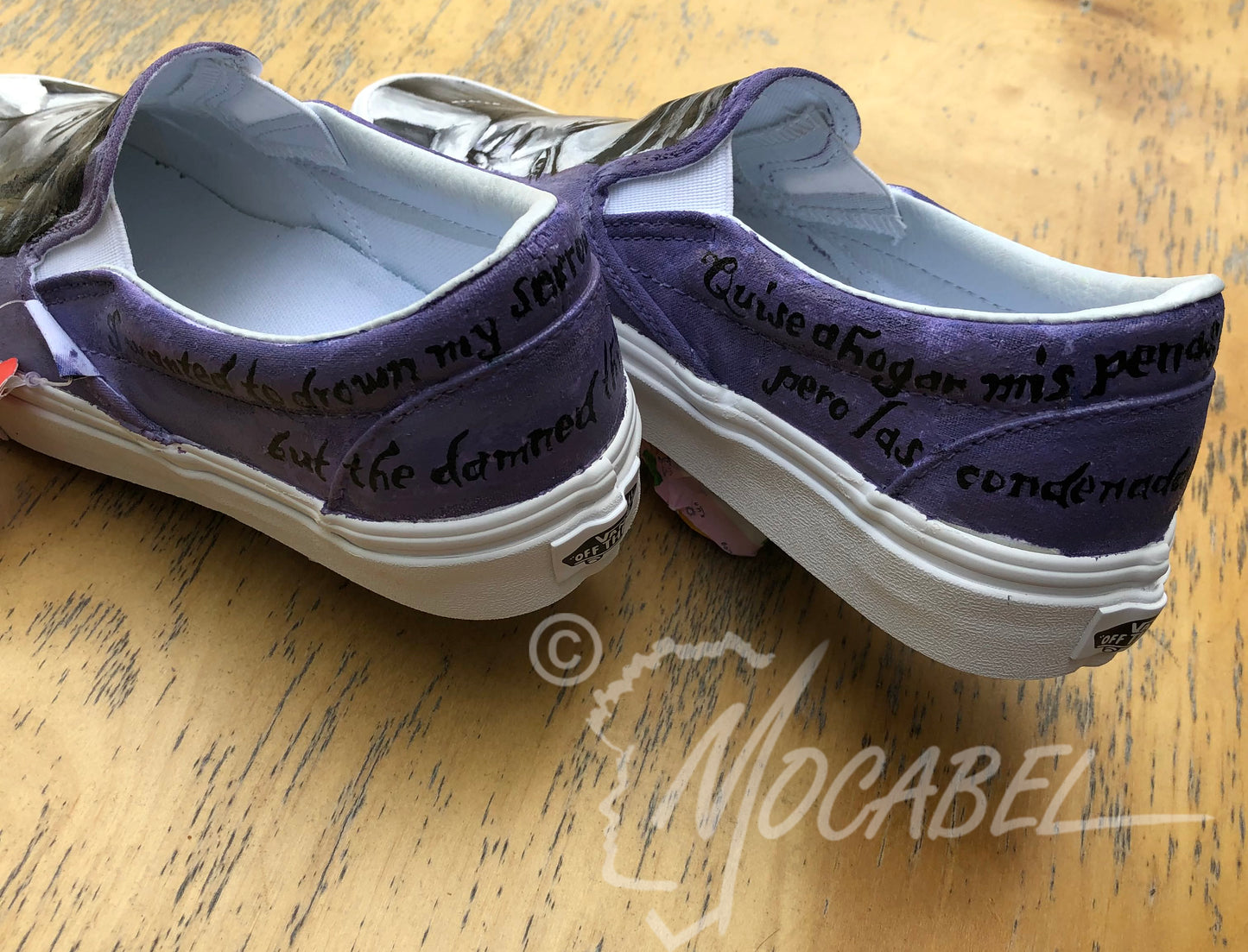 Custom Portrait Art Vans