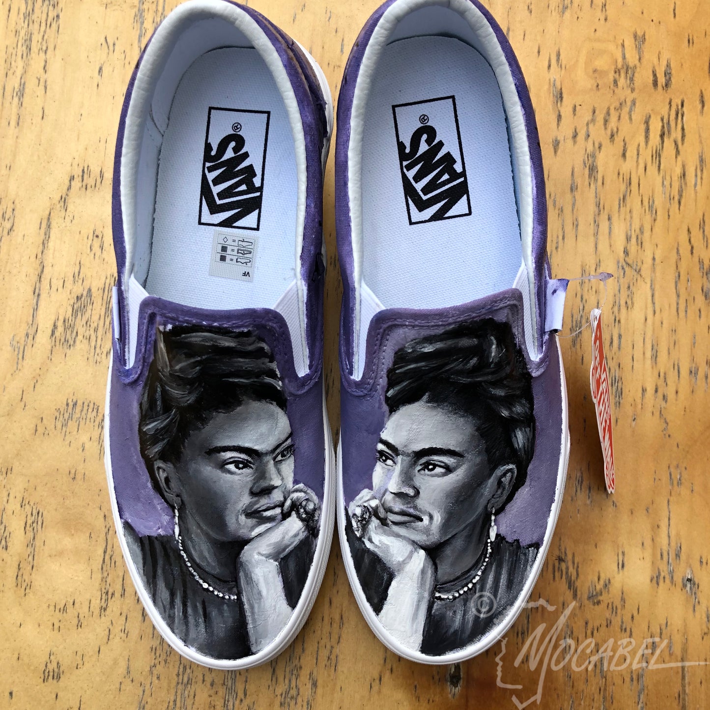 Custom Portrait Art Vans