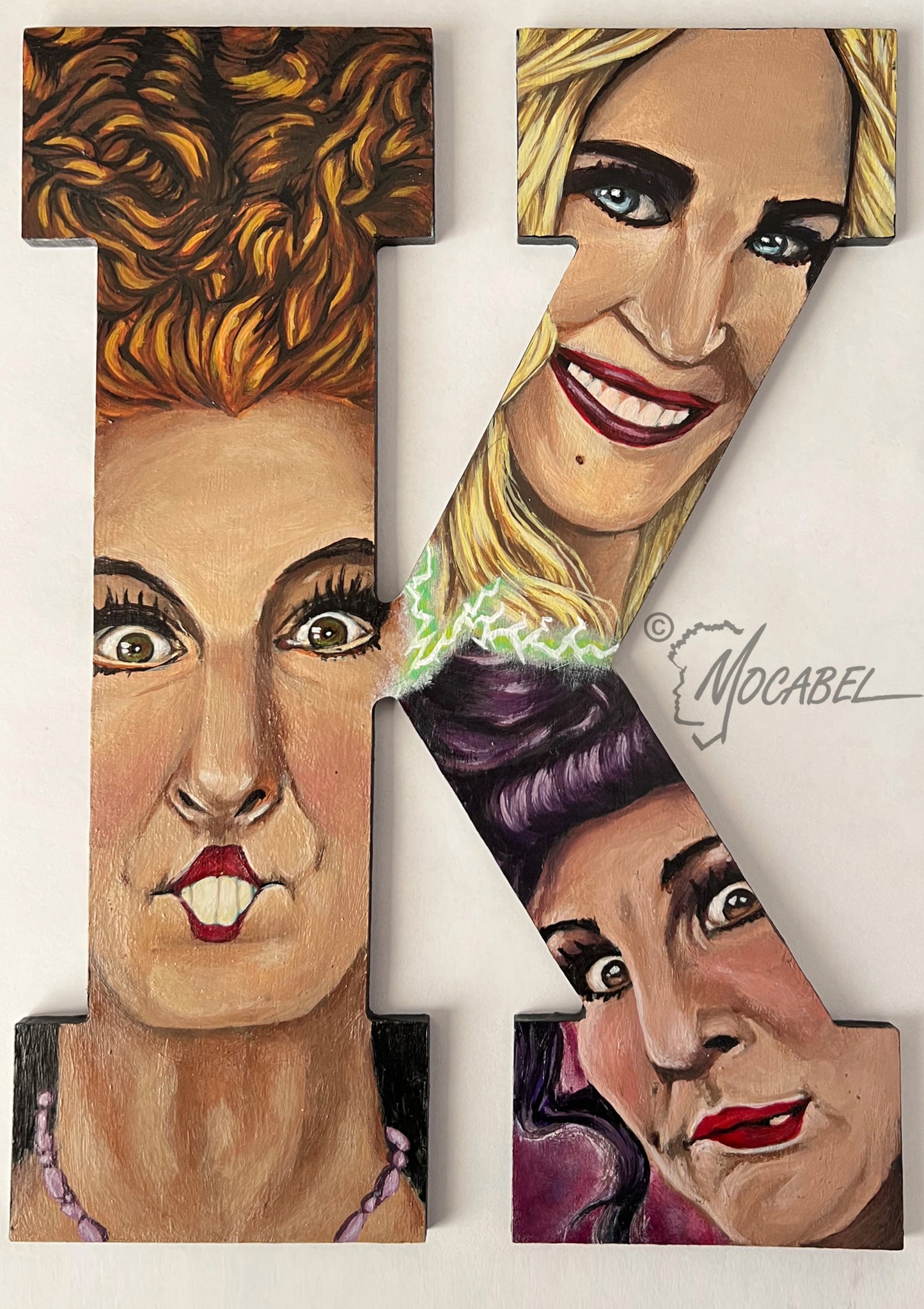 Custom Art Wood Lettering