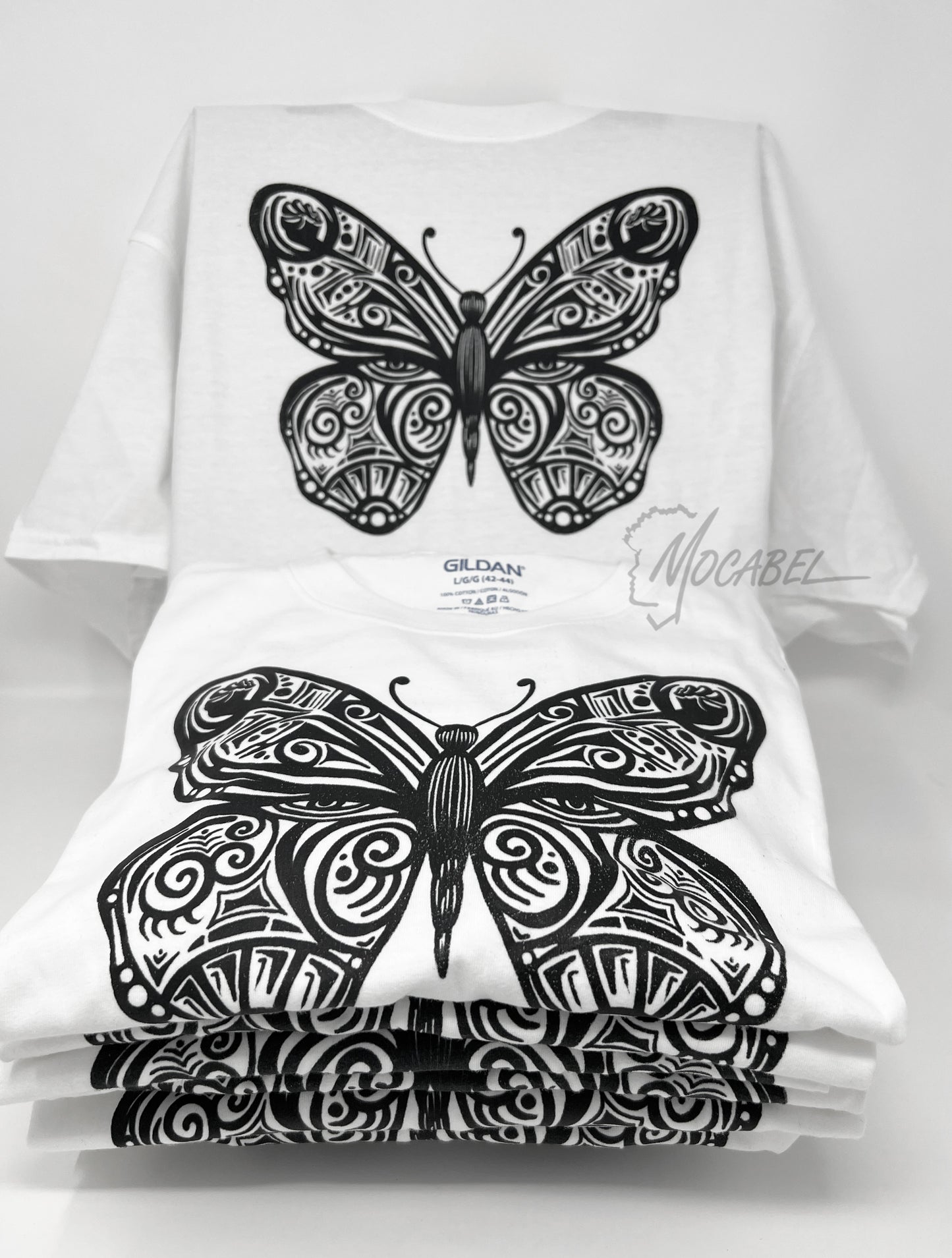 Butterfly Power - Crew Neck Graphic T